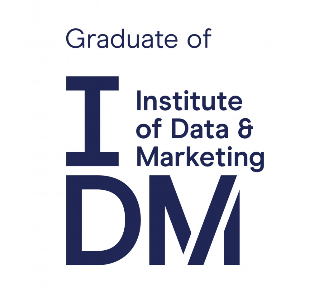 Graduate of The IDM - Institute of Data & Marketing